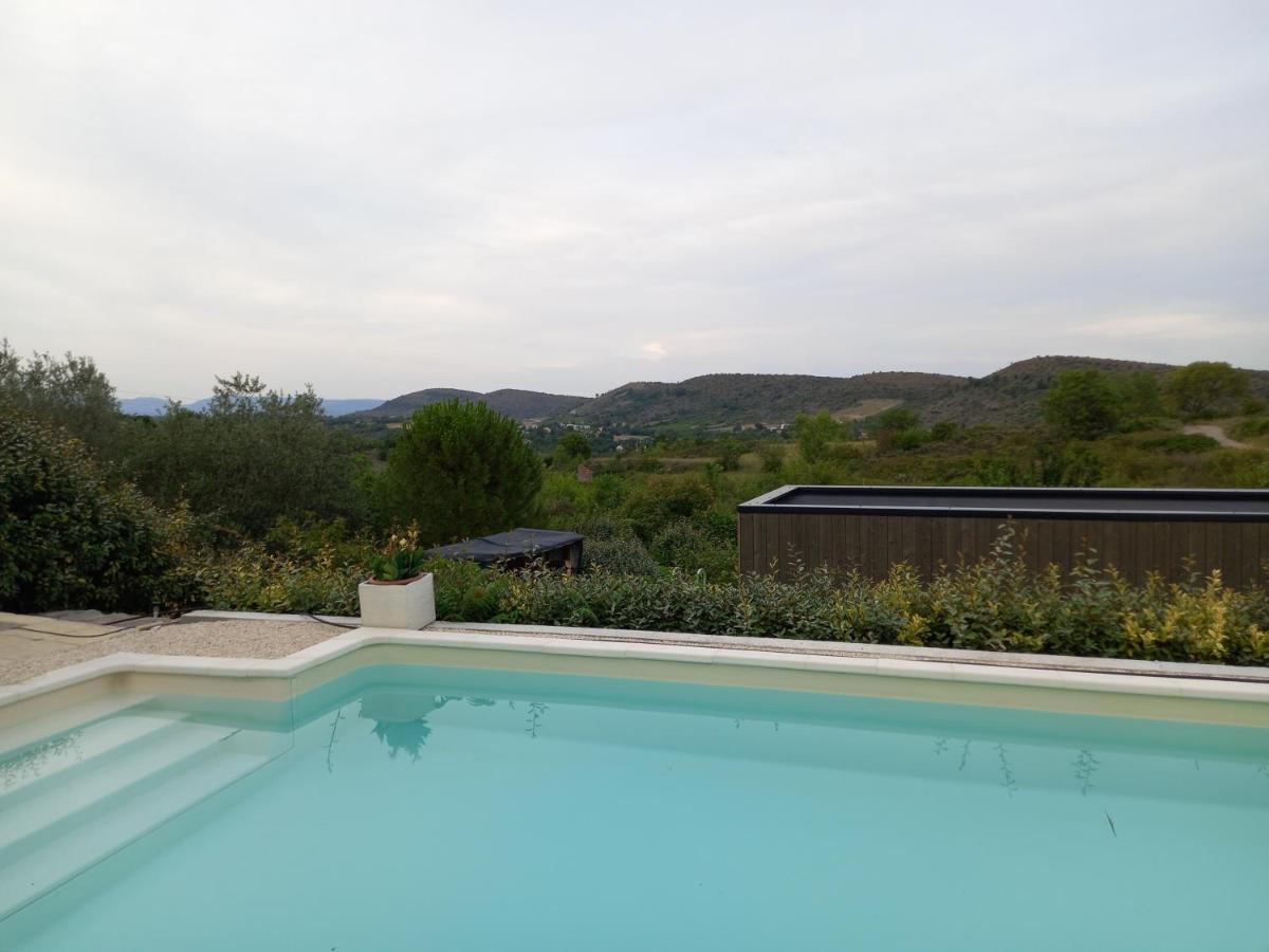 "Plus Belle L'Ardeche" Studio De Jardin Et Piscine Vinezac Eksteriør billede